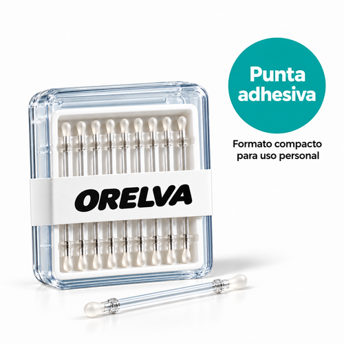 Orelva · Palitos adhesivos para el cuidado del oído